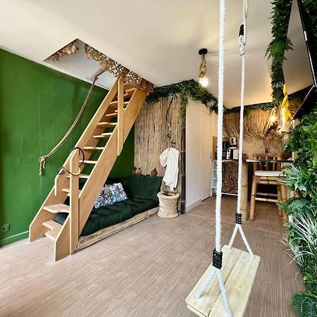 Nuit Dans La Jungle - Love Room Souppes-sur-Loing Ngoại thất bức ảnh