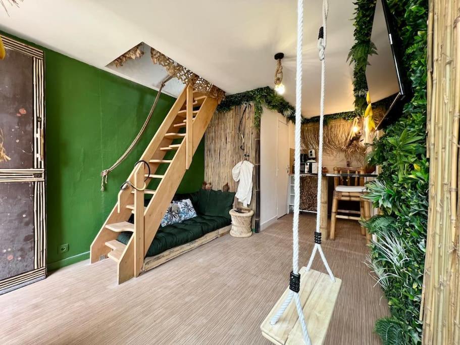 Nuit Dans La Jungle - Love Room Souppes-sur-Loing Ngoại thất bức ảnh